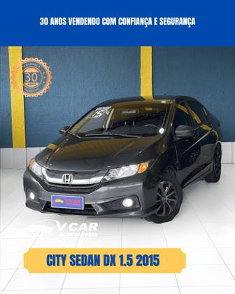 HONDA CITY 1.5 DX 16V FLEX 4P MANUAL